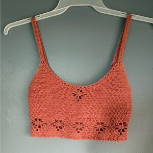 Free People Crochet Tank Top Bralette